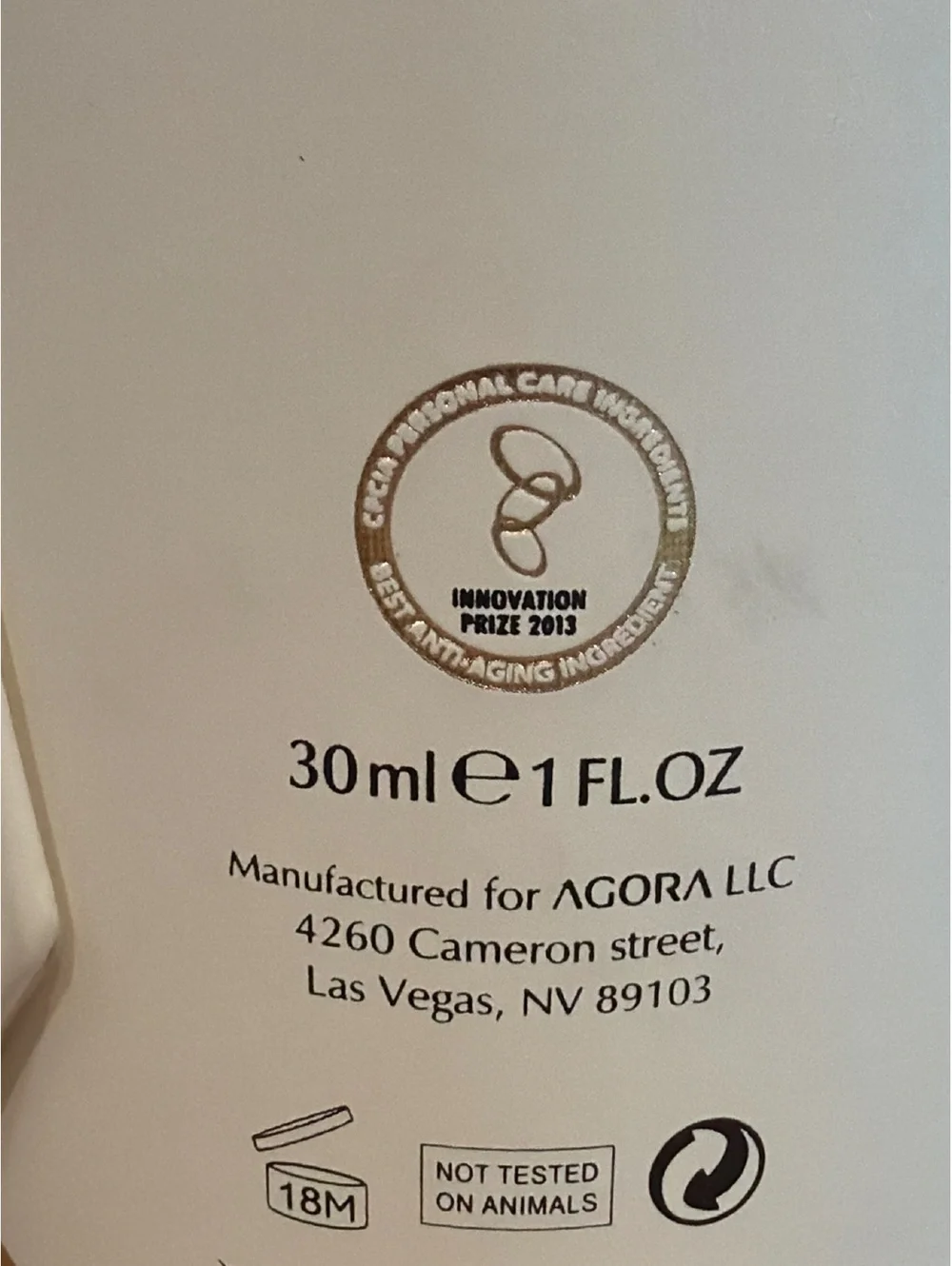 AGORA Code de Vie Lifting Eye Serum